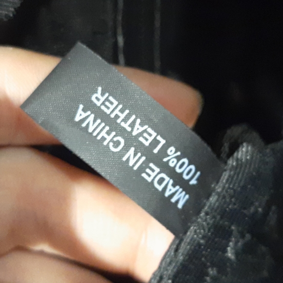 Rare NWOT L.A.M.B. Brunswick Curve Genuine Black Leather Bag by Gwen Stefani - Picture 11 of 13